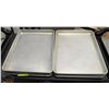 Image 1 : LOT OF 10 HALF SIZE BUN PANS