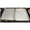 Image 1 : LOT OF 10 HALF SIZE BUN PANS
