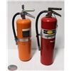 LOT OF 2  X 10LBS CHARGED FIRE EXTINGUISHER