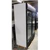 Image 3 : NEW 1075L UPRIGHT HINGED DOUBLE GLASS DOOR COOLER