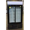 Image 1 : NEW 1000L UPRIGHT DOUBLE SLIDING GLASS DOOR COOLER