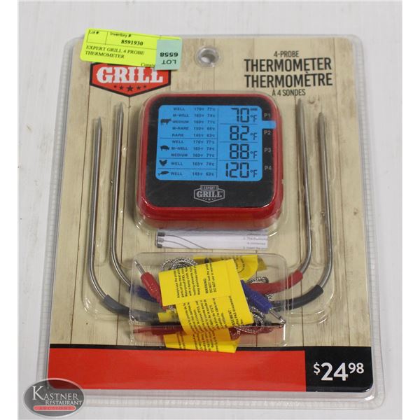 EXPERT GRILL 4 PROBE THERMOMETER