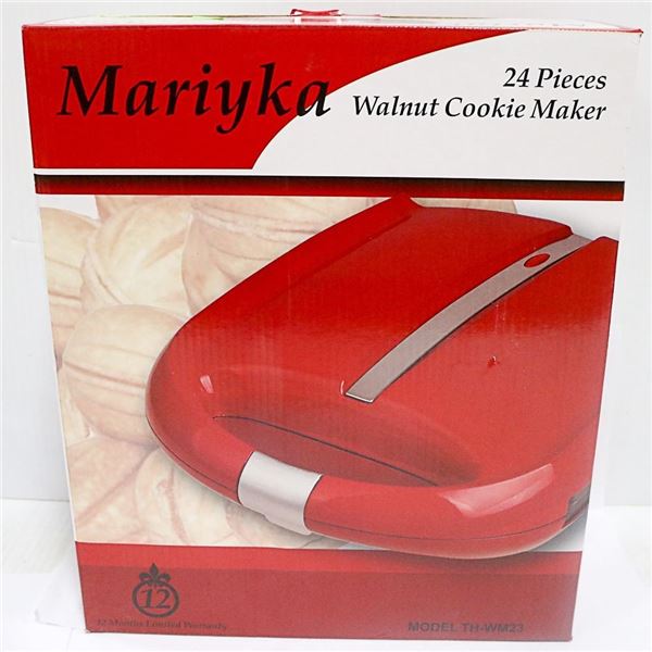 NEW 24 PIECES WALNUT COOKIE MAKER