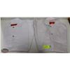 Image 1 : 2 PAIR WHITE ONE PIECE COVERALLS SIZE 38