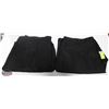 Image 1 : 2 PAIR CULINARY BLACK PANTS SIZE 40