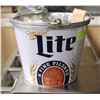 Image 1 : LOT OF 2 MILLER LITE BEER BUCKET - NEW