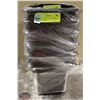 Image 1 : 1/6 SIZE BLACK PLASTIC CAMBRO INSERT 6" DEEP