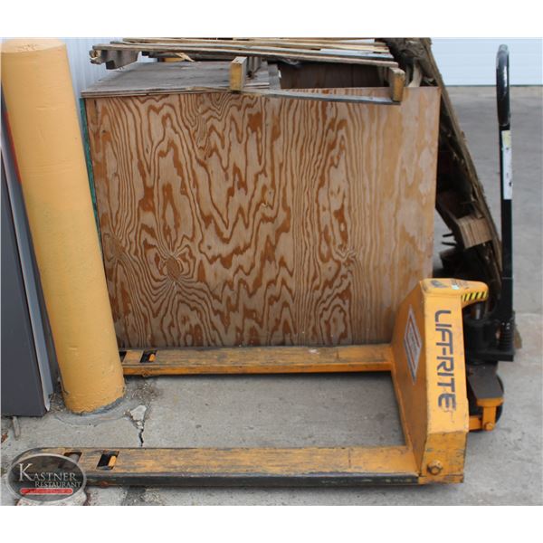 5000 LBS LIFTWRITE PALLET JACK