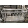 Image 1 : METAL SERVICE CART ON CASTORS /W REMOVABLE BOTTOM