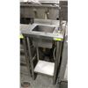 Image 1 : CORNER HANDSINK W/ FAUCET. 18" X 14" X 35.5"