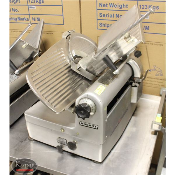 HOBART AUTOMATIC- MANUAL 12" TWO SPEED SLICER