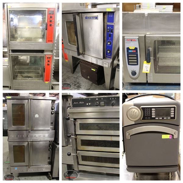 FEATURED LOTS: COMMERCIAL OVEN'S