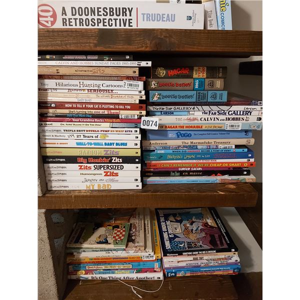 Large selection of comic books