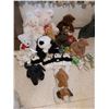 Image 1 : Asst stuffed animals and hand puppets including some TY