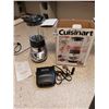 Image 1 : 7 speed Cuisinart chrome blender, auto ceramic heater and fan