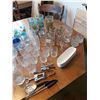 Image 3 : Asst glassware, bar utensils