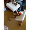 Image 2 : Kneeling chair, lint rollers, earplugs