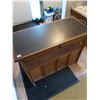 Image 3 : Rolling buffet table with handles and drawer