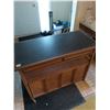 Image 4 : Rolling buffet table with handles and drawer