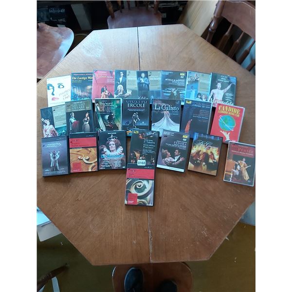 23 asst DVD's - classical