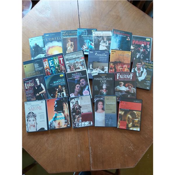 23 asst DVD's - classical