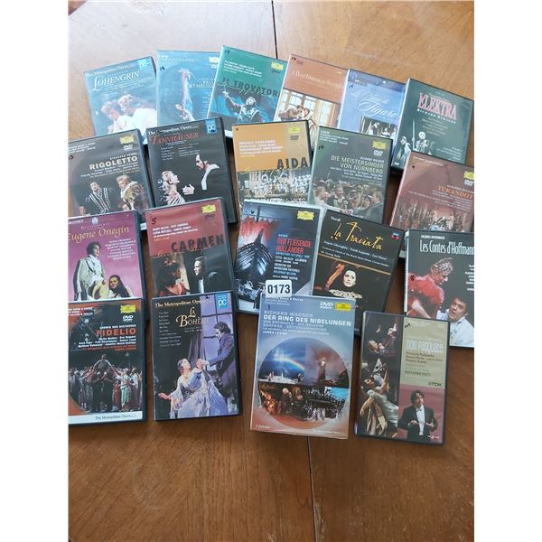 23 asst DVD's - classical