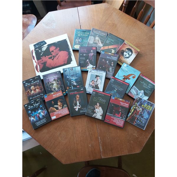 23 asst DVD's - classical