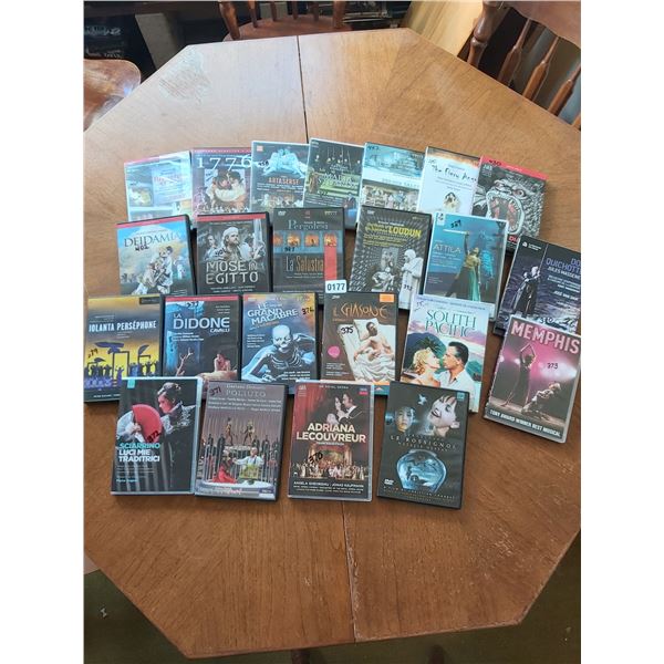 23 asst DVD's - classical