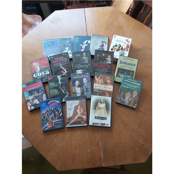 23 asst DVD's - classical