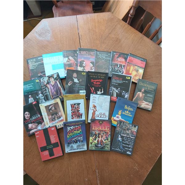23 asst DVD's - classical