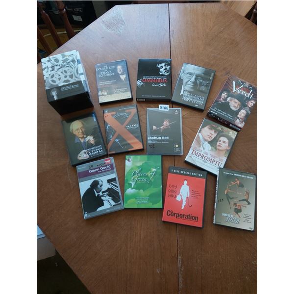 23 asst DVD's