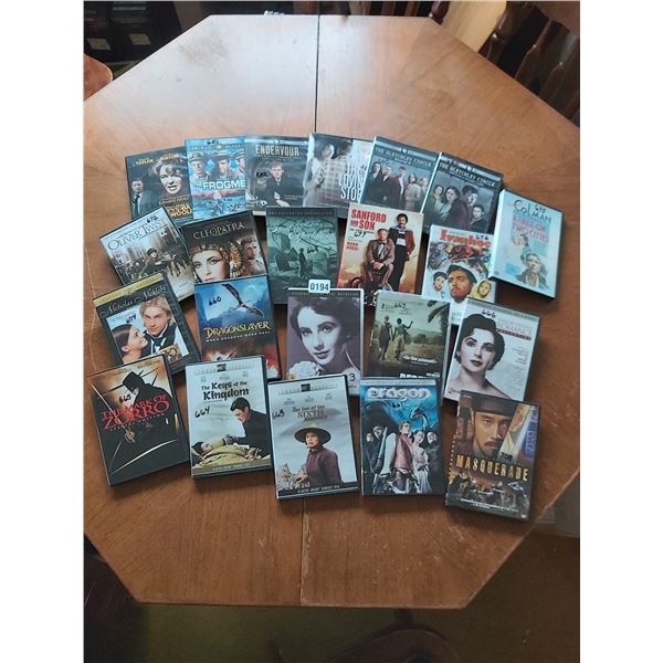 Asst DVD's