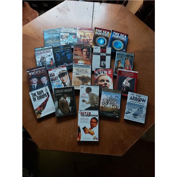 Asst DVD's