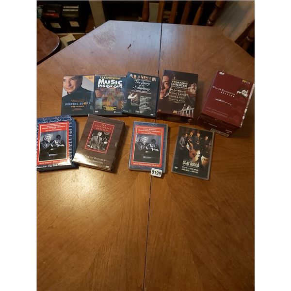 Asst classical DVD's