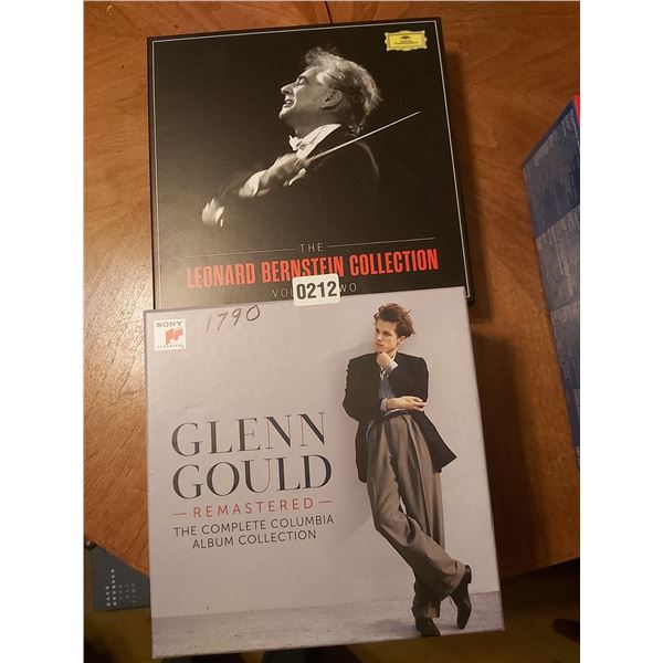 Glenn Gould Complete Columbia album collection. Leonard Bernstein Collection Volume 2