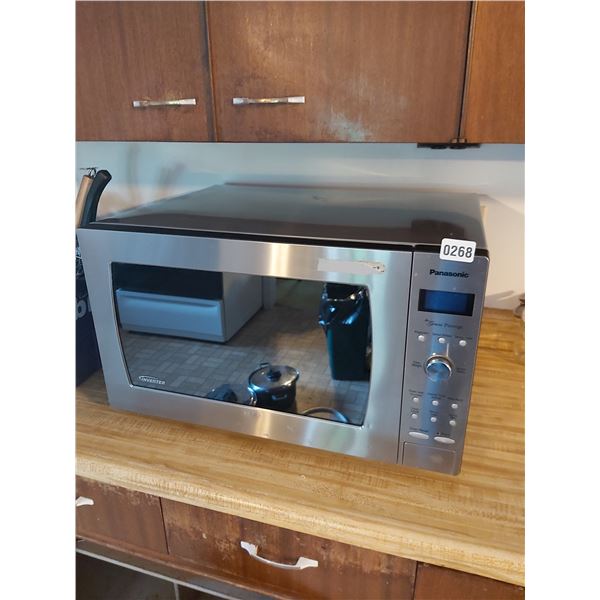 Panasonic Inverter 1200 W microwave (model NN-SD9975, 24" W, 18" D, 14" H)