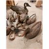 Image 3 : Decoys with weights (1 goose, 7 ducks)