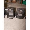 Image 2 : 2 Lancaster space heaters and 1 Mastercraft garage heater (model QPH-4800)