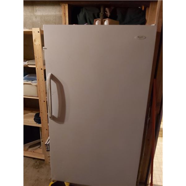 Woods stand-up freezer (36" W, 32" D, 68" H)