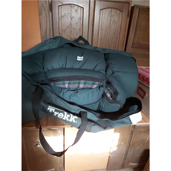 Trek sleeping bag (model 321429 Polar Bear) good to -45°C