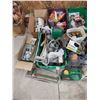 Image 2 : Garden tools, sprinklers, asst electrical, lawn care chemicals garden hose with connectors and acces