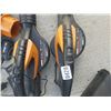 Image 2 : Worx leaf blowers (x2, cordless) (Model WG545) and chargers