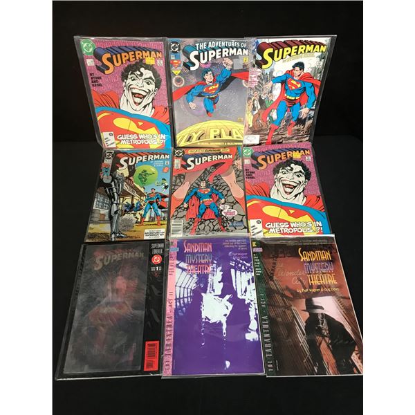 VARIOUS SUPERMAN COMIC BOOK LOT (DC COMICS)