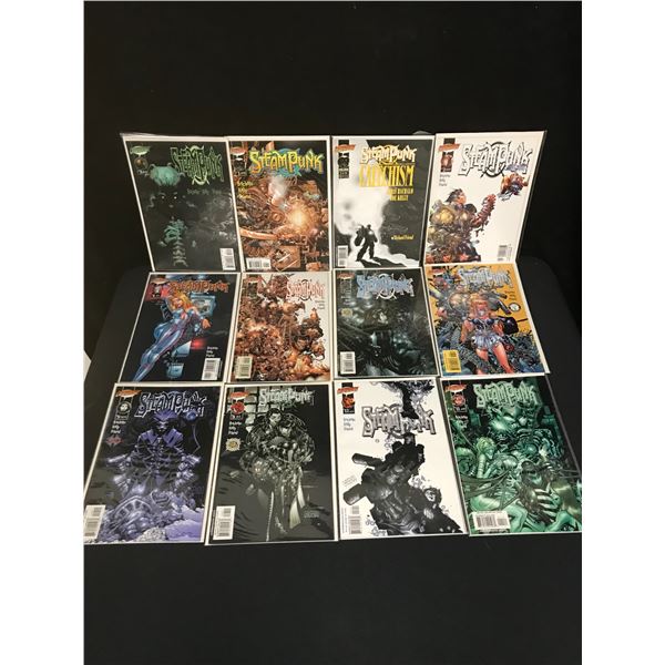 STEAMPUNK COMIC BOOK LOT (CLIFFHANGER! COMICS)