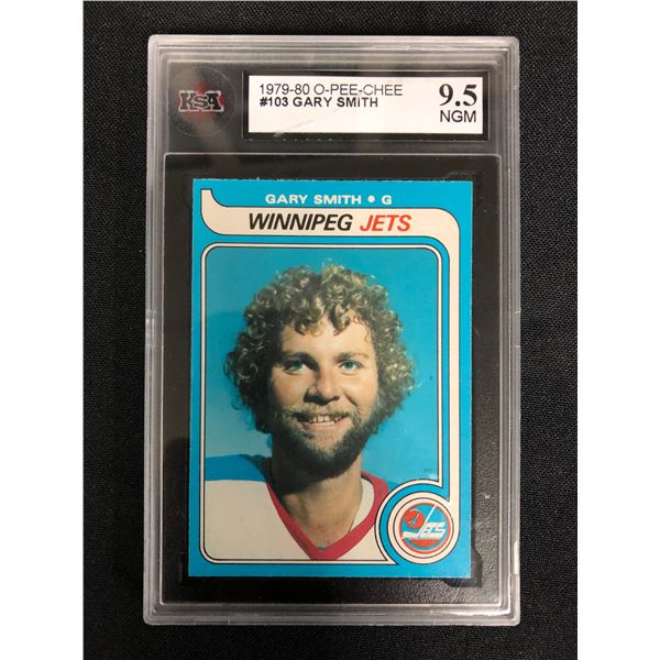 1979-80 O-PEE-CHEE #103 GARY SMITH (9.5 NGM)