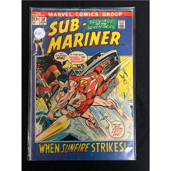 SUB-MARINER #52 (MARVEL COMICS)