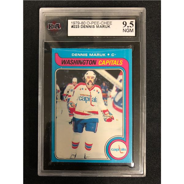 1979-80 O-PEE-CHEE #223 DENNIS MARUK (9.5 NGM)