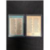 Image 2 : VINTAGE FOOTBALL CHECKLIST LOT