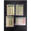 Image 2 : 1979 TOPPS BASEBALL TEAM CHECKLIST CARD LOT