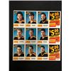 Image 1 : 1987-88 Formula Shell Vancouver Canucks Uncut Hockey Card Sheet